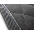 LUIMOTO Diamond Edition Passenger Seat Covers for the YAMAHA YZF-R7 (2022+)
